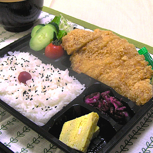 豚ロースカツ弁当